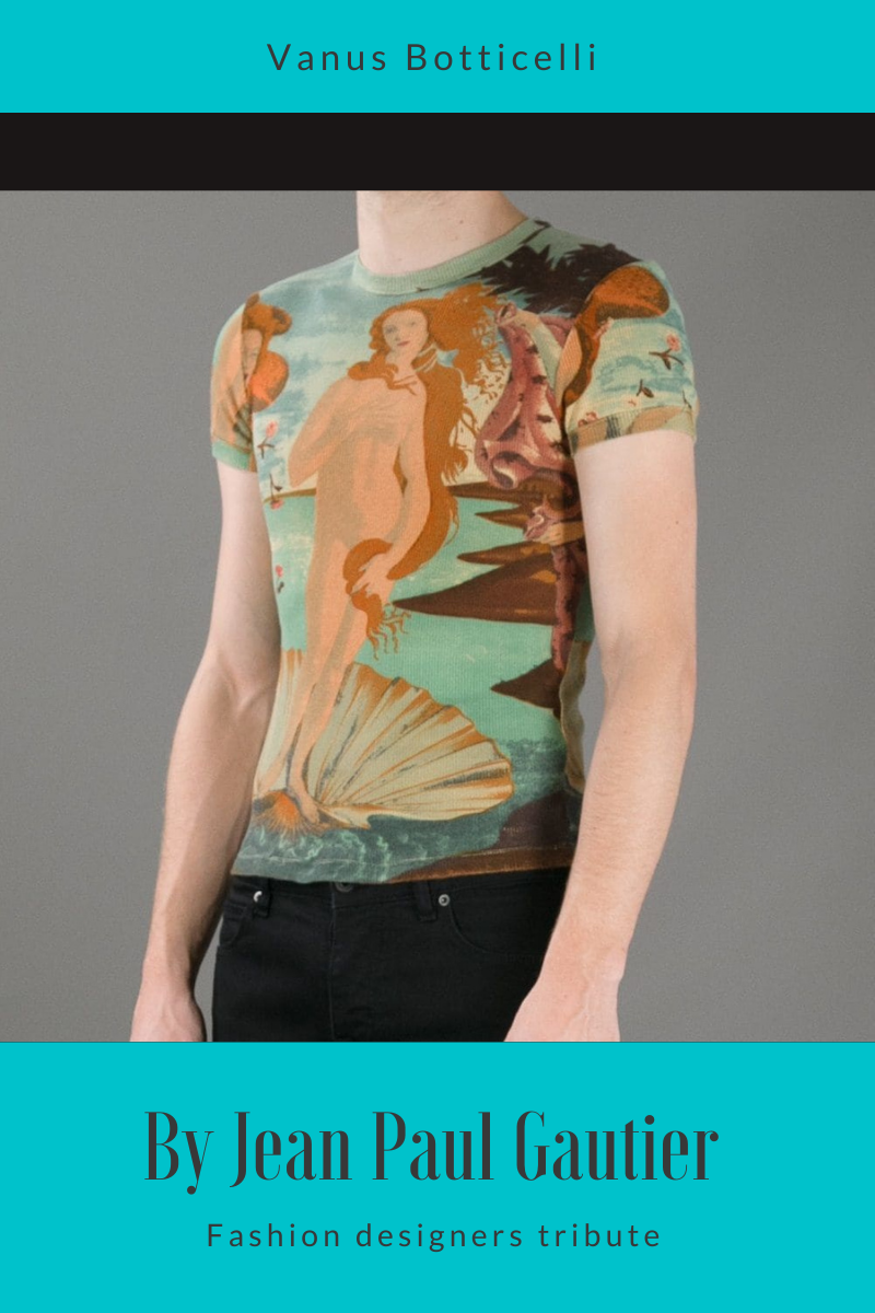 Jean Paul Gautier "The Birth of Venus" T-Shirt